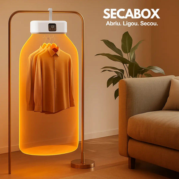 SecaBox – secadora portátil de roupas (foto do produto)