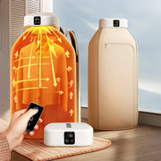 Circulação de ar 360° da SecaBox para secagem rápida e uniforme